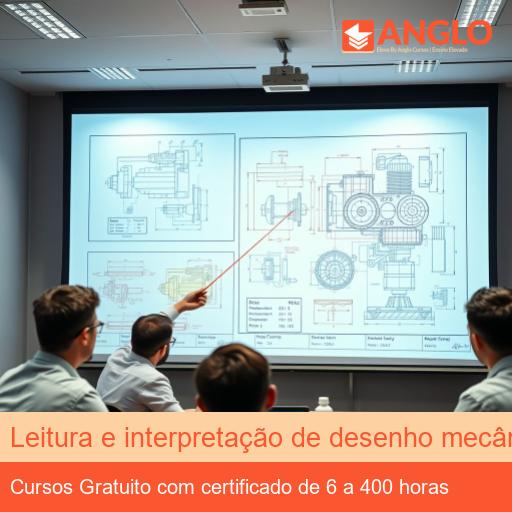 Leitura e interpretação de desenho mecânico